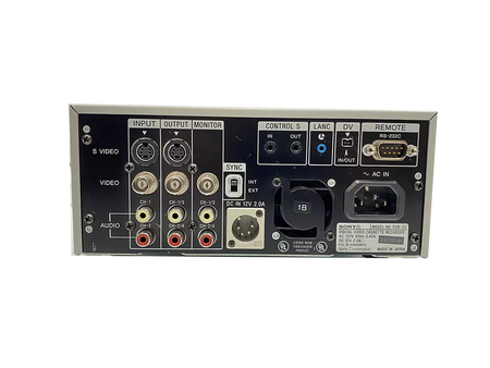 SONY DSR-20 DVCAM Recorder 120V