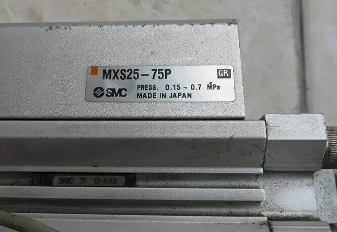 1PC USED SMC cylinder MXS25-75P ( ) #N1017 YF