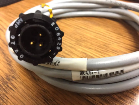 Turck RK-4.5T-2 5 Pole M12 Female with 206429-1 TE Connectivity