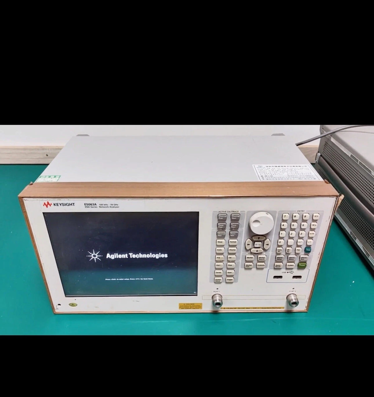 Agilent Keysight E5063A Network Analyzer ENA Series 100 kHz
