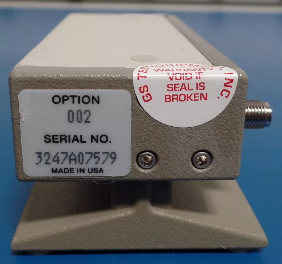 HP Agilent 8495G Programmable Step Attenuator, 4 GHz, 70 dB, 10 dB Steps opt 002