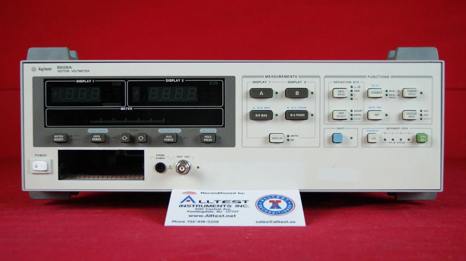 HP Agilent 8508A Vector Impedance Analyzer