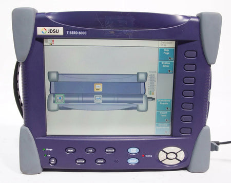 JDSU Acterna T-BERD 8000 Fiber Optic Analyzer with Transport Module V3, 80/PM