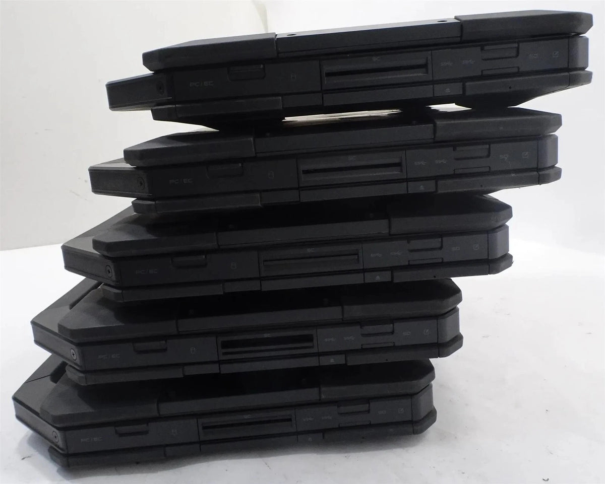 Lot 5 Dell Latitude Rugged 5414 Core i7-6600U 2.6GHz 16GB DVD-RW No HDD
