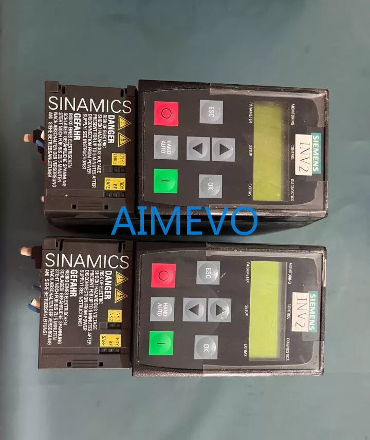 1PC Siemens G120C PN 6SL3210-1KE12-3UF1 AC Variable Frequency Drive 0.75kw USED