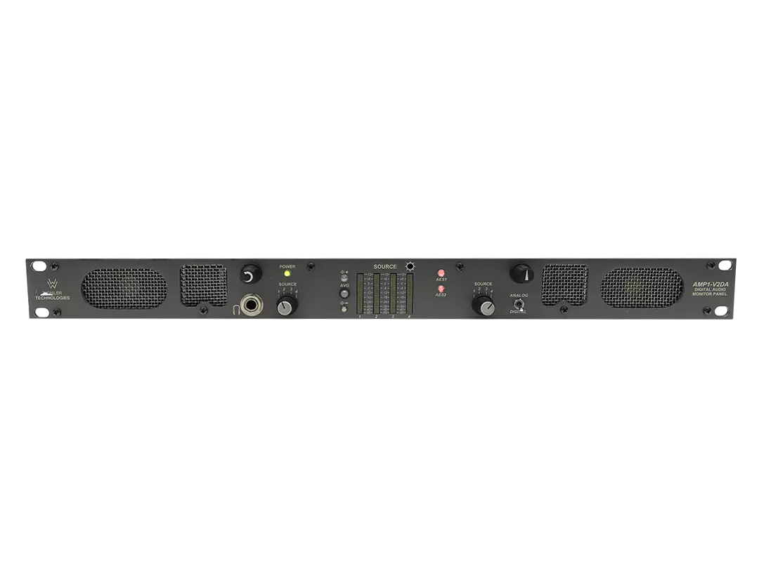 Wohler AMP1-V2DA 4-Channel AES Analog Audio Monitor