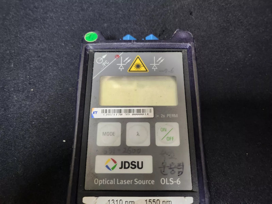 Acterna OLS-6: Optical Laser Source, AS-IS (0291)