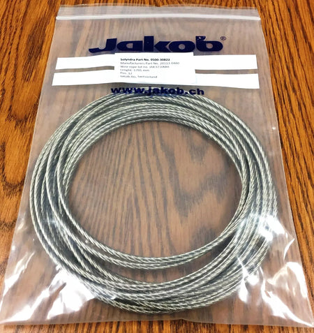 Jakob 20113-0480 Stainless Steel Wire Rope - 4mm Dia x 5795mm L
