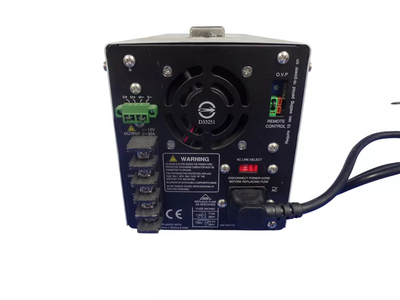 Tenma DC Power Supply Model 72-7685 12V/30A - Reliable Power Source