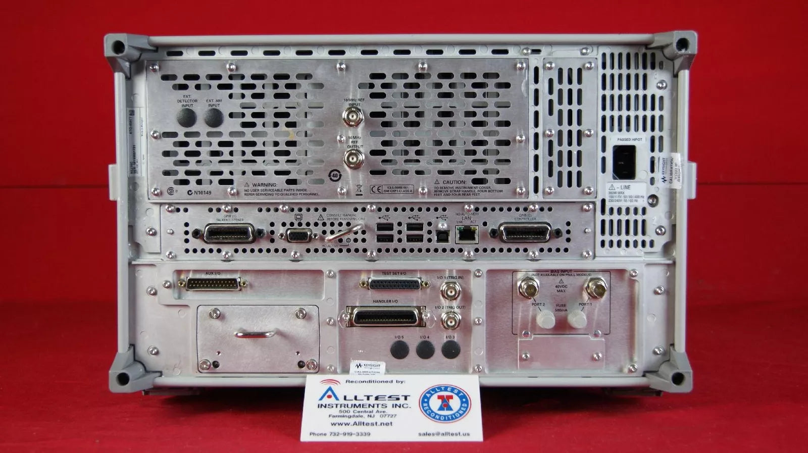 Agilent Keysight N5230C 1781 PNA-L Microwave Network Analyzer