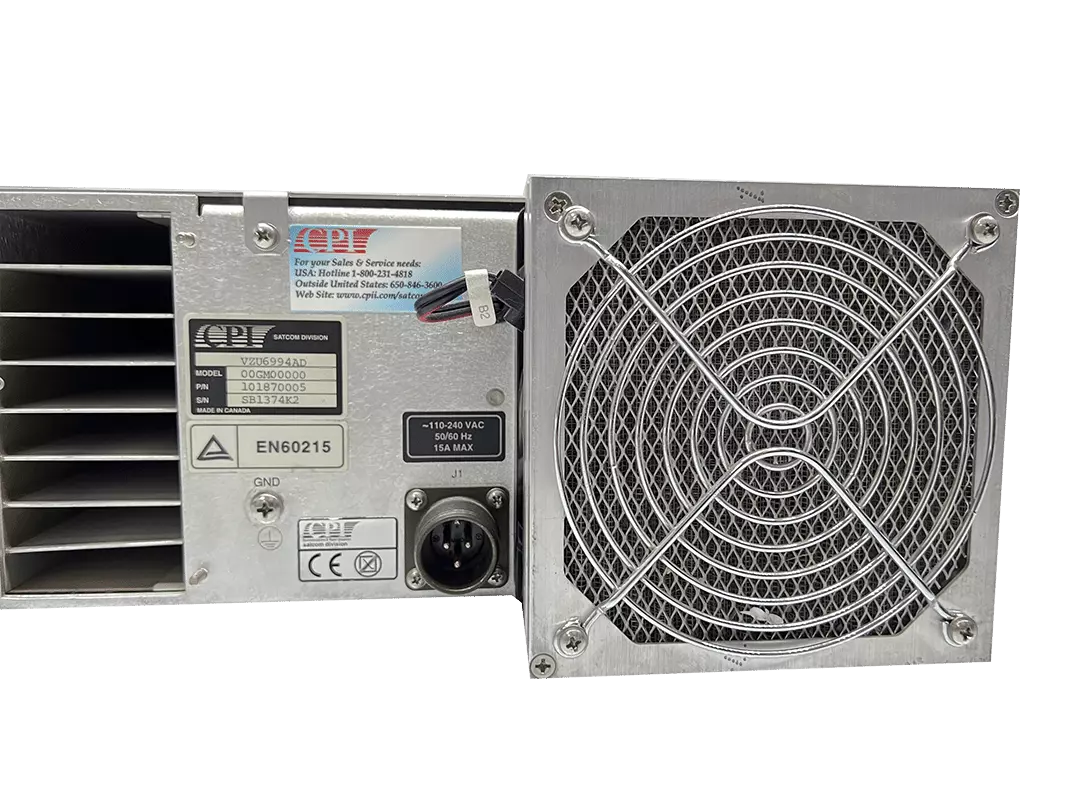 CPI 400W Ku-Band Travelling Wave Tube Amplifier TWTA 13.75 to 14.50 GHz VZU-6994AD