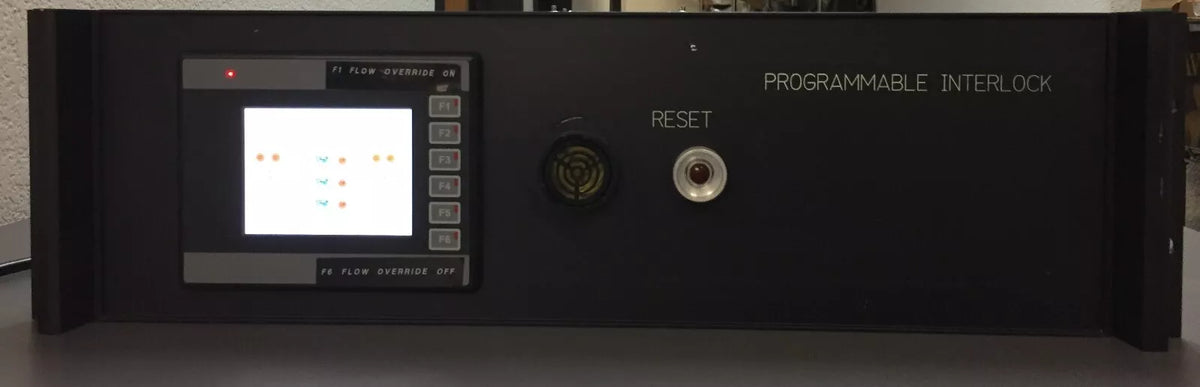 Generic MBE Programmable Interlock for Gas & Water Valve Controls