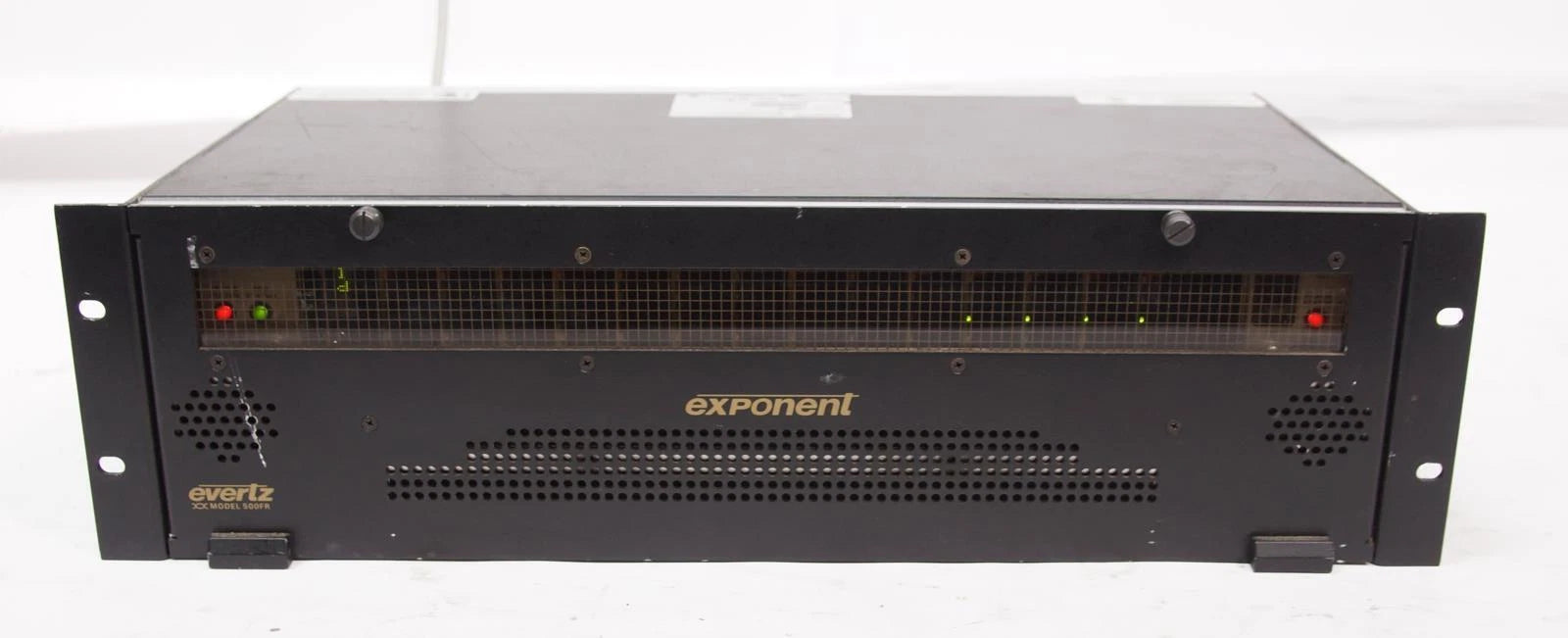 Evertz 500FR Frame with 500FC & 500DA2Q-HD Boards