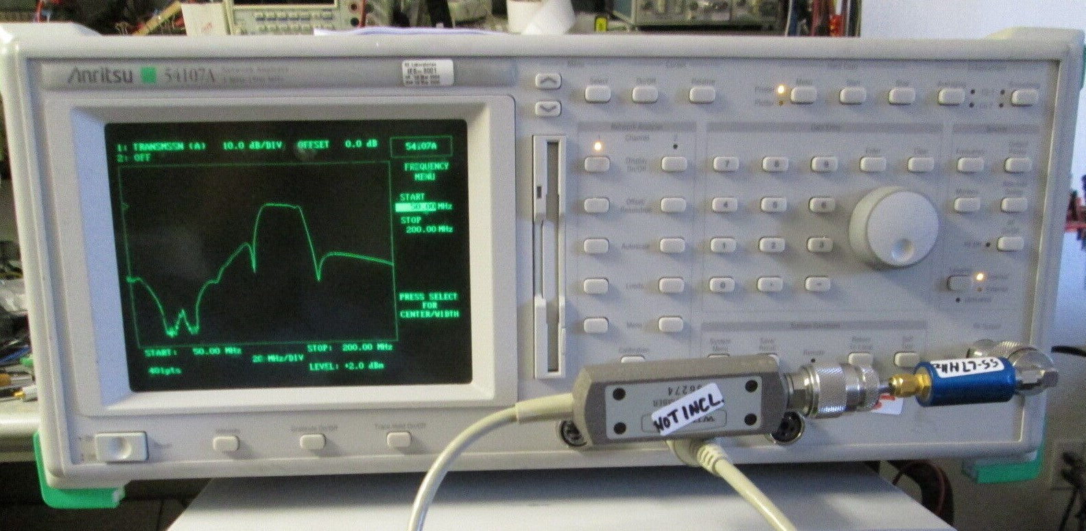 Wiltron 54107A Scalar Network Analyzer Tested 1MHz-1500MHz