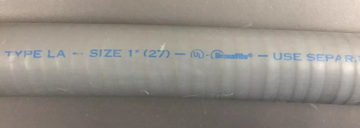 Electri-Flex LA13-GRY-1IN Liquid Tight Metal Conduit 18ft