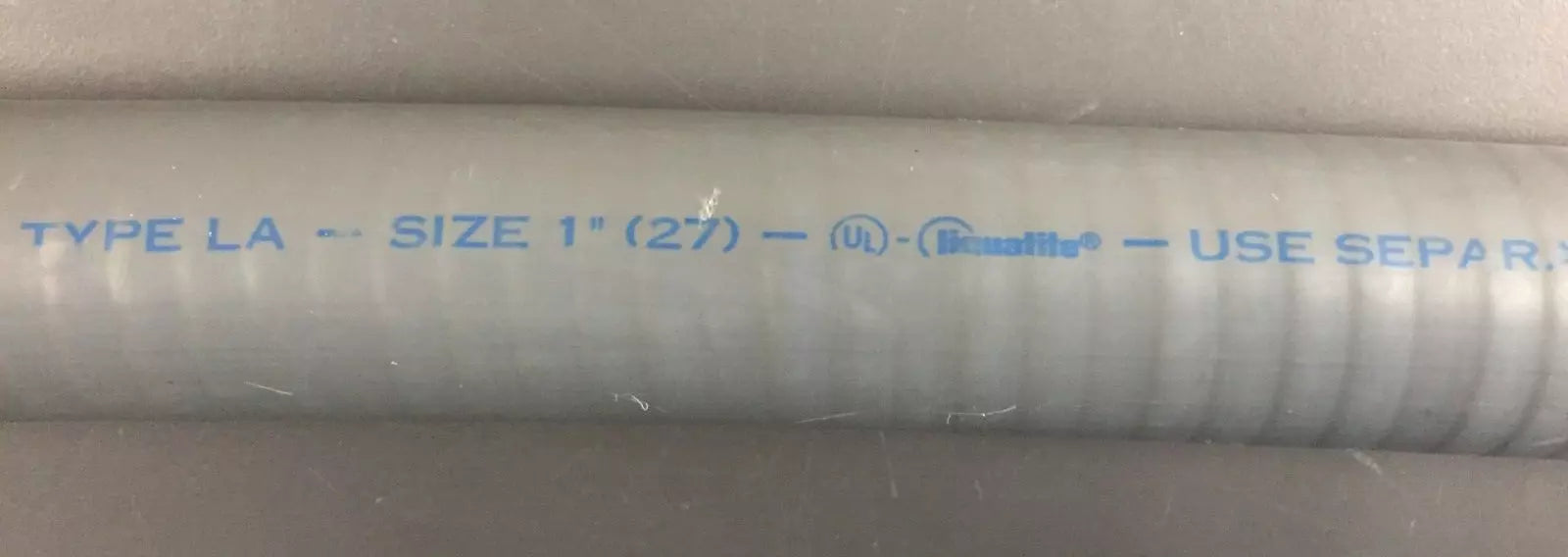 Electri-Flex LA13-GRY-1IN Liquid Tight Metal Conduit 18ft