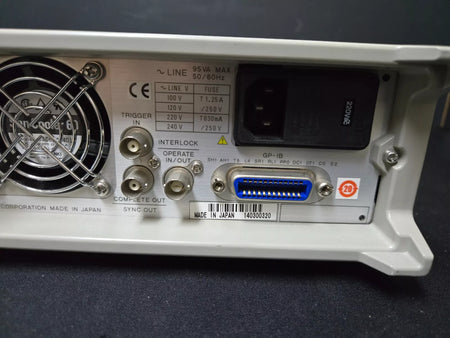 ADCMT 6240A DC Voltage / Current Source / Monitor