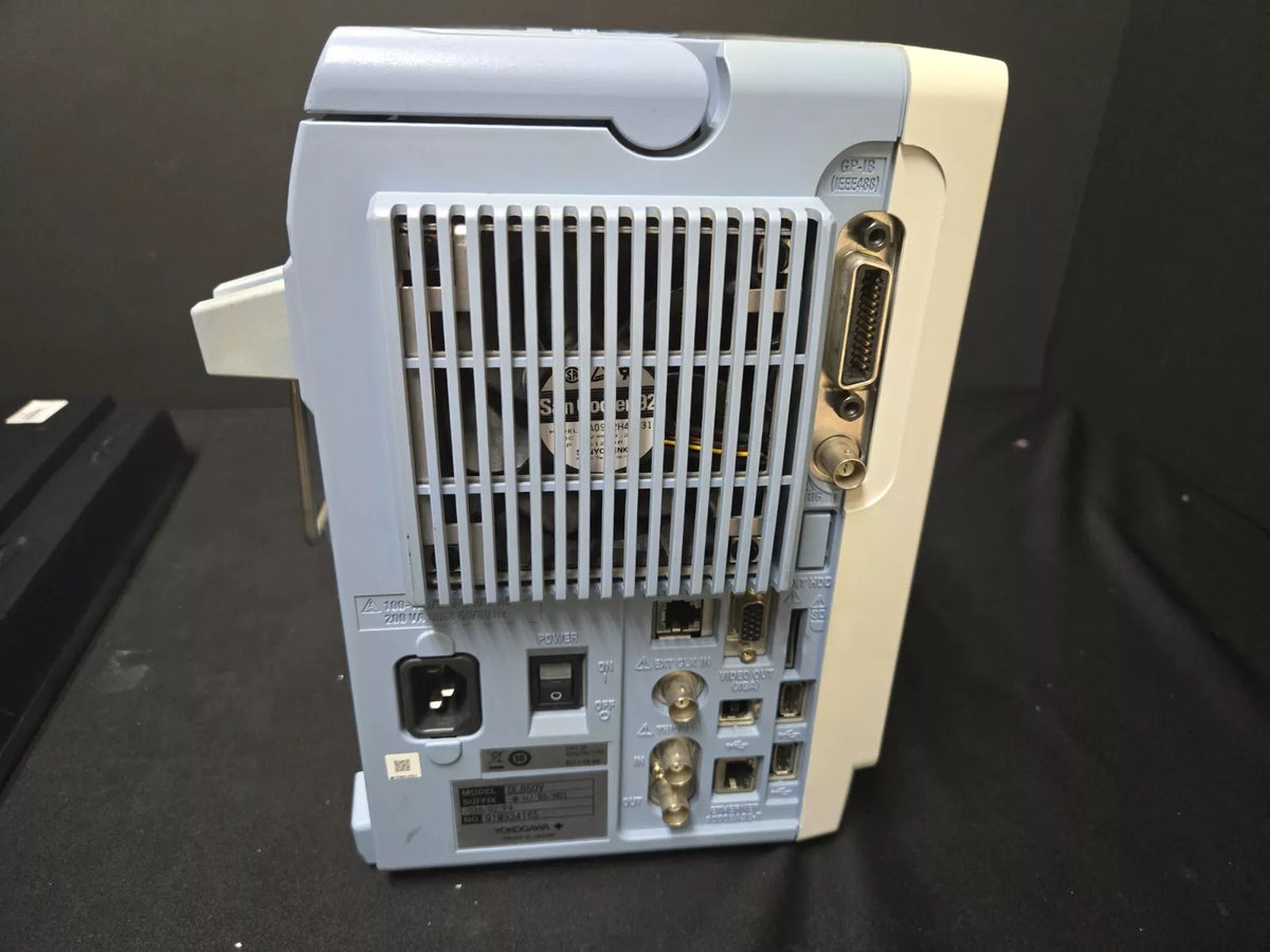 Yokogawa DL850V ScopeCorder Suffix -M-HJ/B5/HD1/C20/G2/P4 (4165)