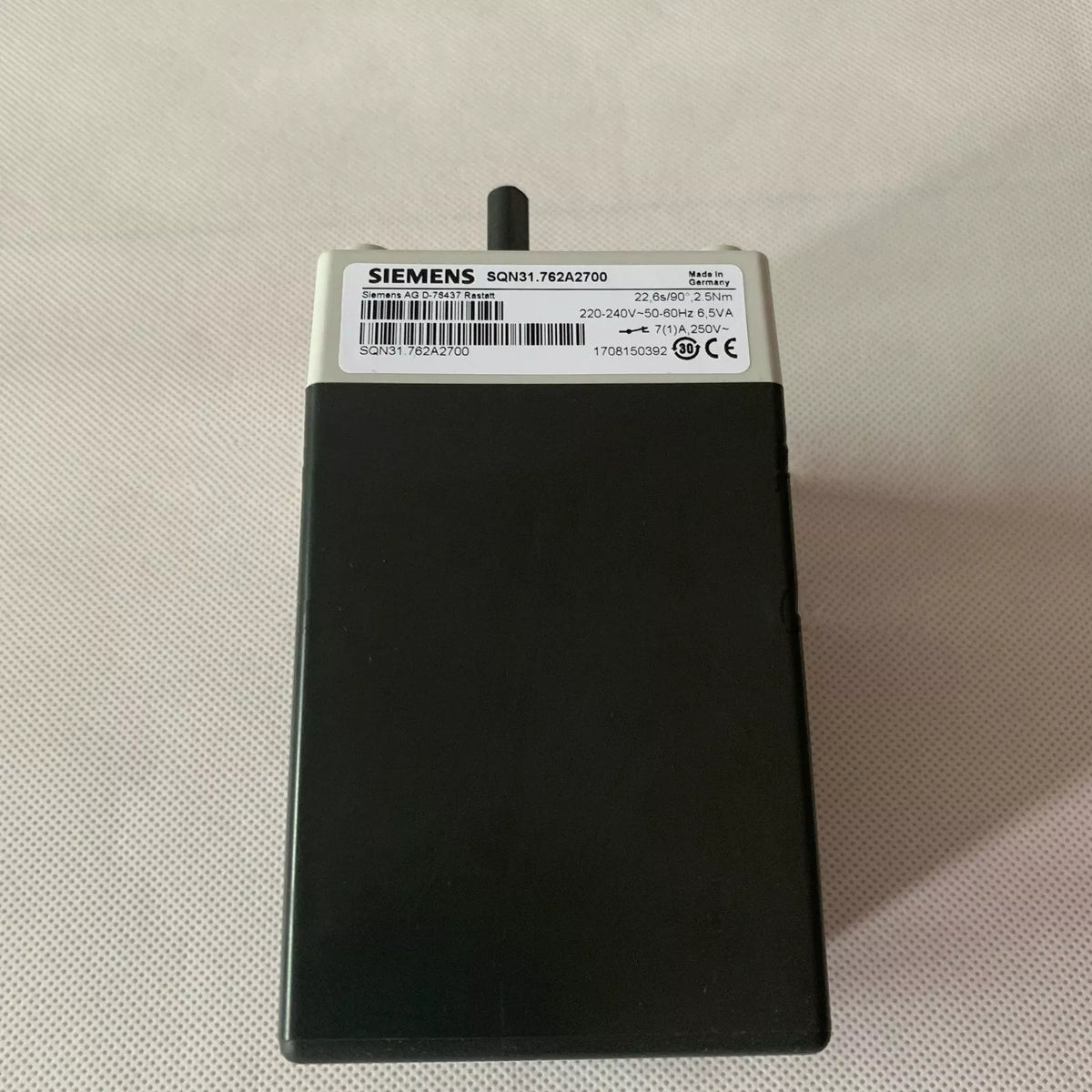 Siemens SQN31.762A2700 Servo Motor - Expedited Shipping