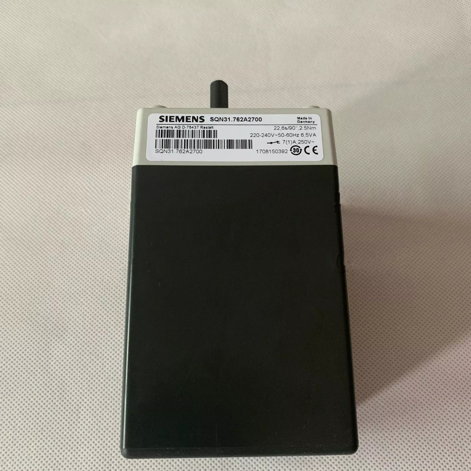 Siemens SQN31.762A2700 Servo Motor - Expedited Shipping