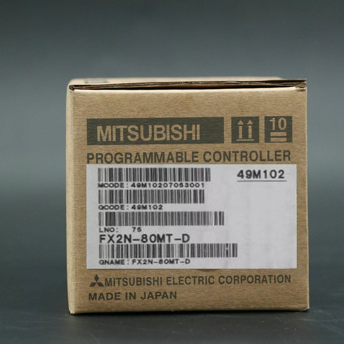 1PCS New Mitsubishi PLC FX2N-80MT-D FX2N80MTD In Box Expendited Shipping