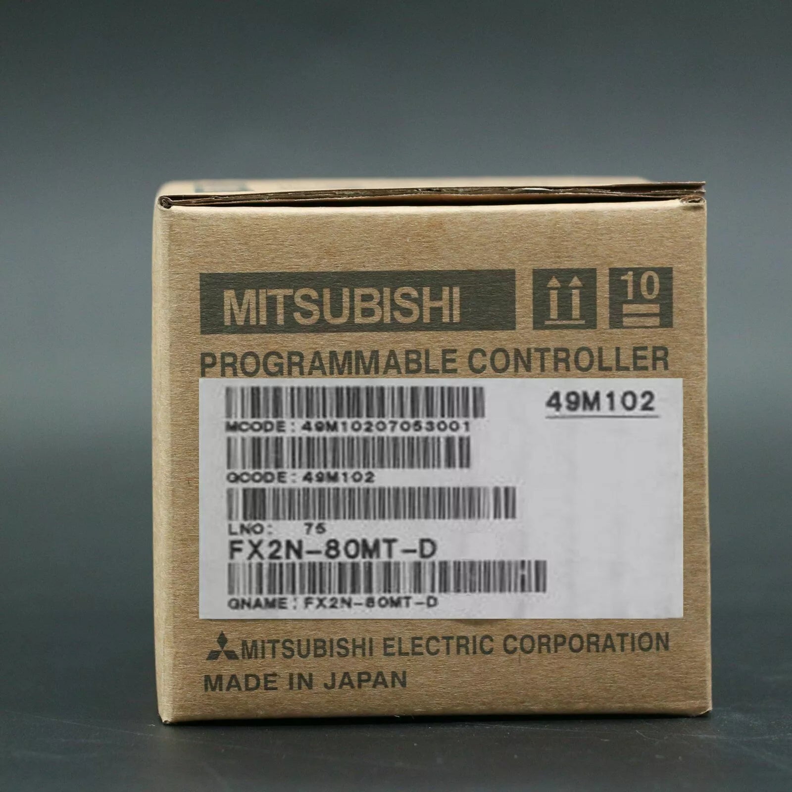 1PCS New Mitsubishi PLC FX2N-80MT-D FX2N80MTD In Box Expendited Shipping