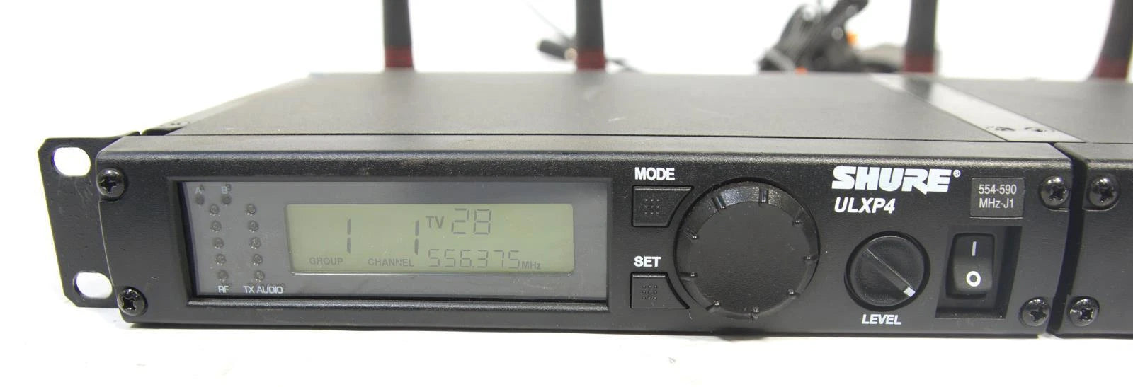 Set of Shure ULXP4 J1-Band 554-590 MHz Digital Wireless Receivers