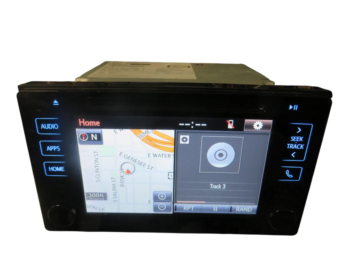16 -19 Toyota Tacoma Navigation Display Screen Reciever 86100-04161