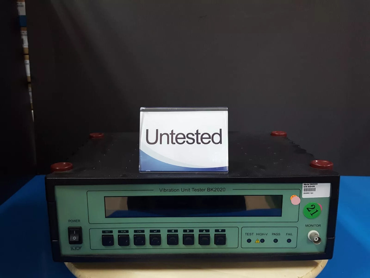 BAKO BK2020 Vibration Unit Tester Untested (3489)