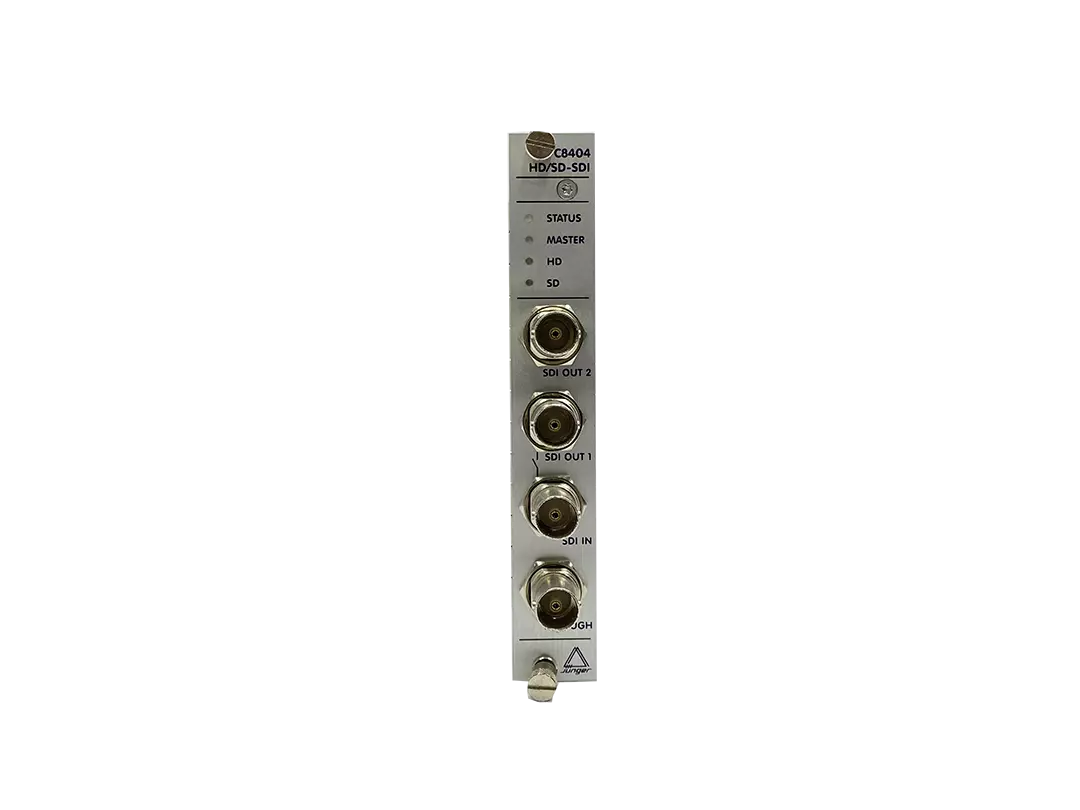JUNGER C8404 HD/SD-SDI Embedder/De-embedder Card with Video Delay