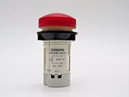 Siemens 3SB5285-6HC01 Red LED Pilot Light Push Button Indicating Lamp
