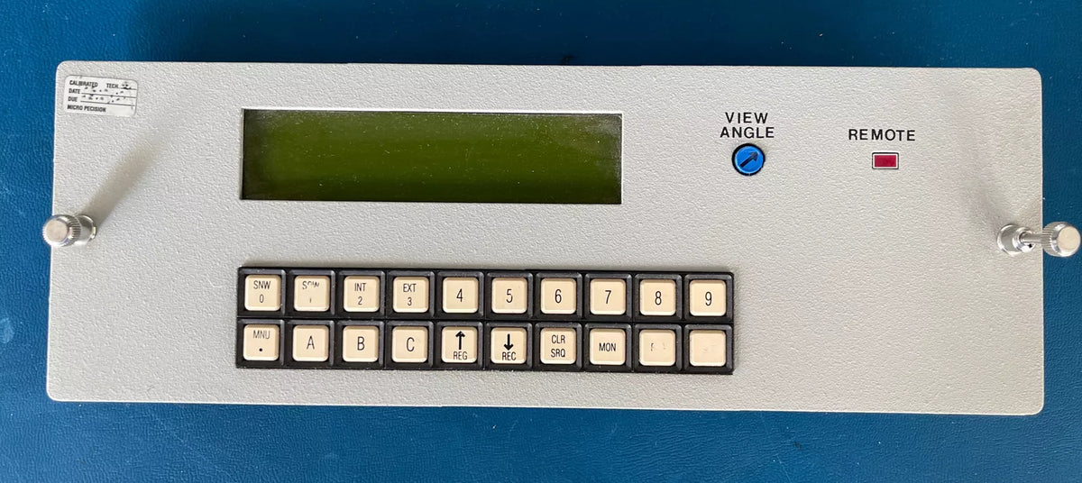 California Instruments Front Control Panel for 2001XX and Others