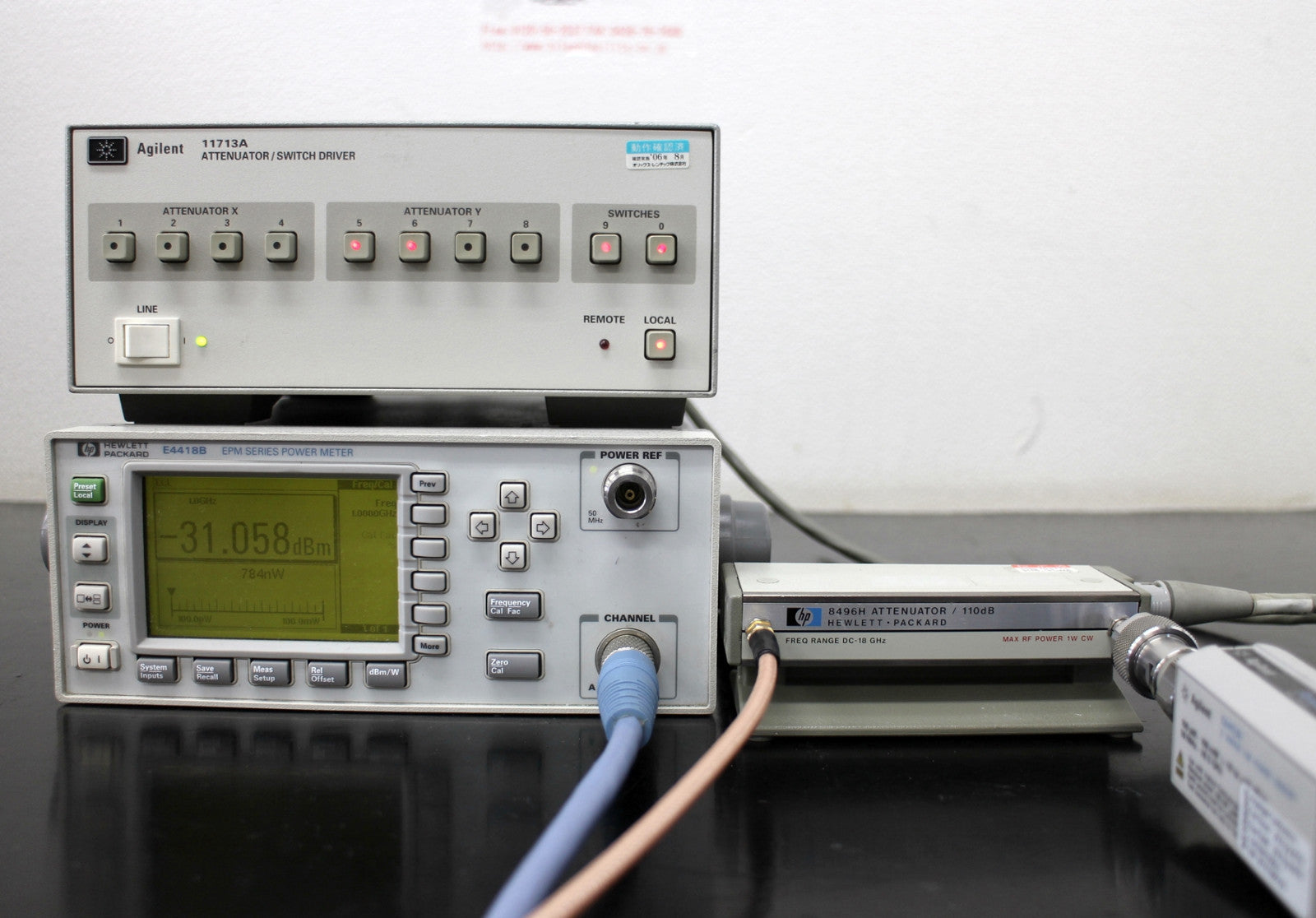 HP 8496H Attenuator