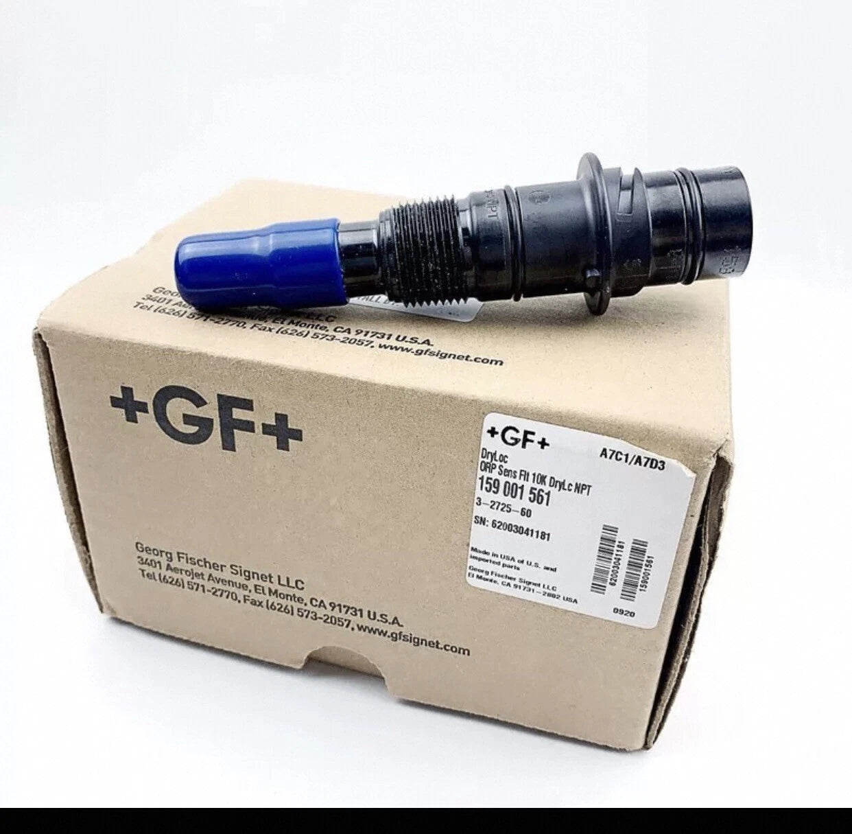 GF 3-2726-HF-10 PH/ORP Electrode Sensor Probe - Precision Measurement Probe