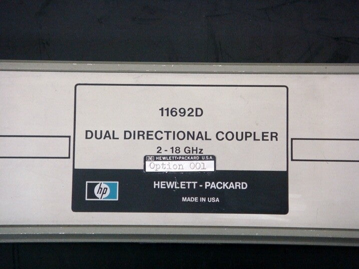HP 11692D /001 Dual Directional Coupler