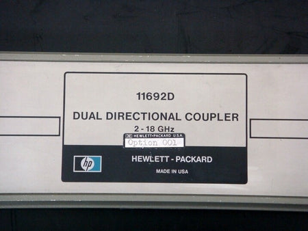 HP 11692D /001 Dual Directional Coupler