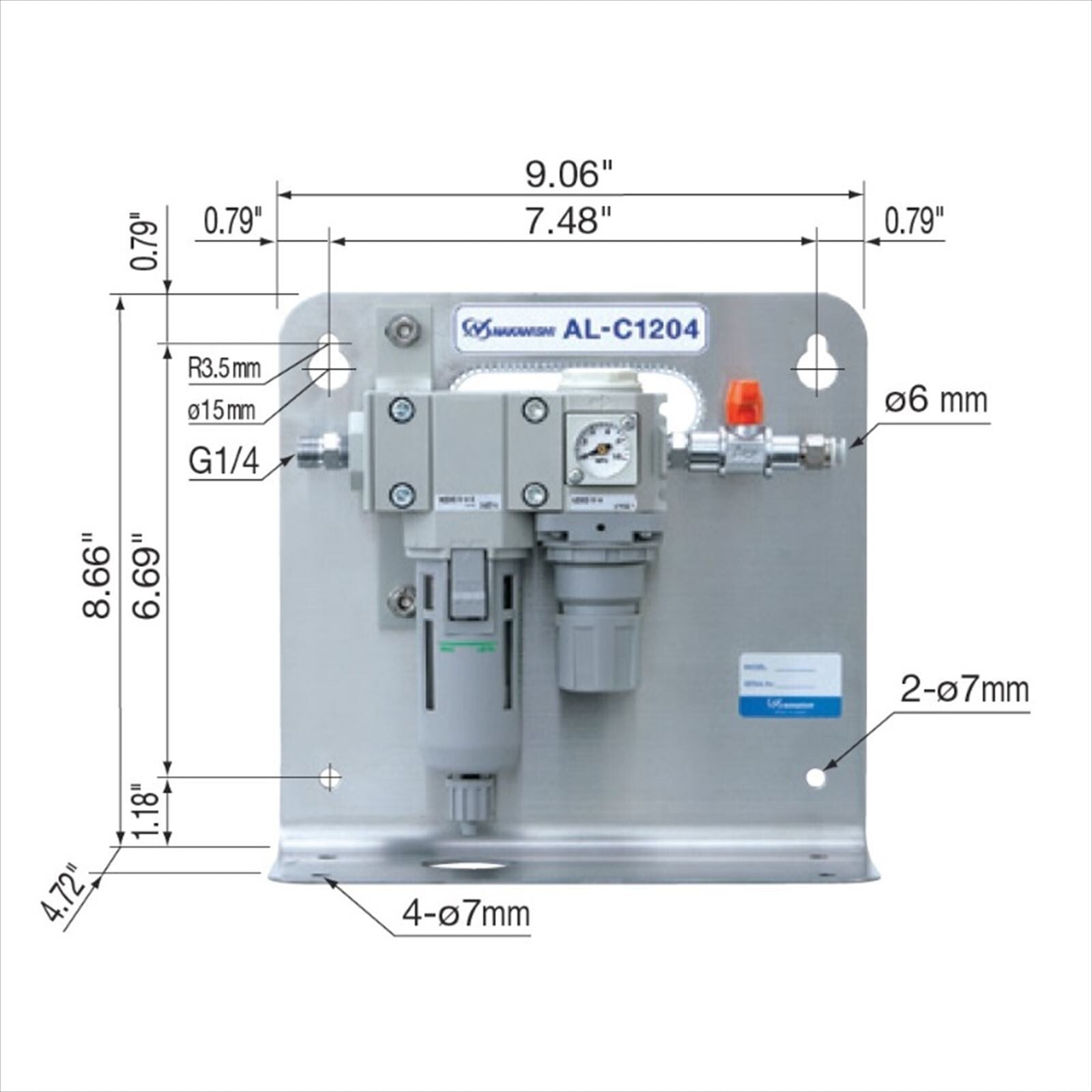 AL-C1204 4504 Air Line Kit by NSK
