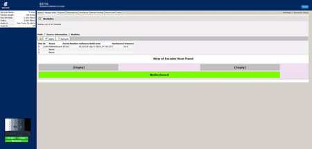 TANDBERG E5710 MPEG 2 SD Encoder 1RU with Full License Upgrade