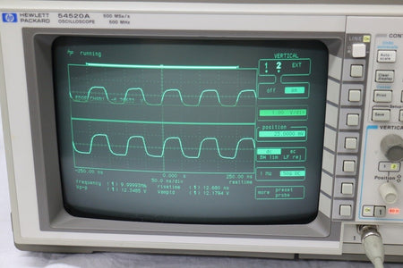 HP 54520A 500MHz 2-Channel Digital Oscilloscope