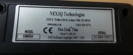 NEXIQ Technologies Pro Link Plus 108004 Diagnostic Tool