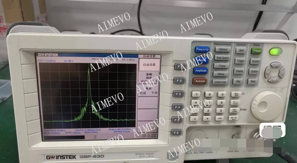 Gw Instek GSP-830 GSP830 Spectrum Analyzer 9k Hz-3G Hz – XG eqpt