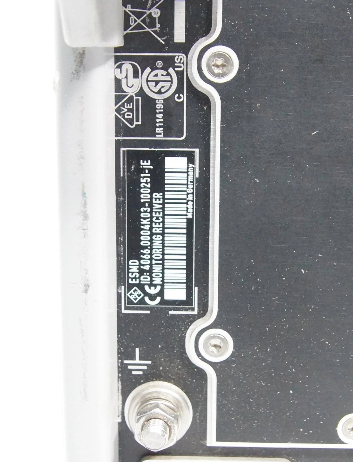 Rohde & Schwarz ESMD Wideband Monitoring Receiver Options PS DDC WB CALIBRATED