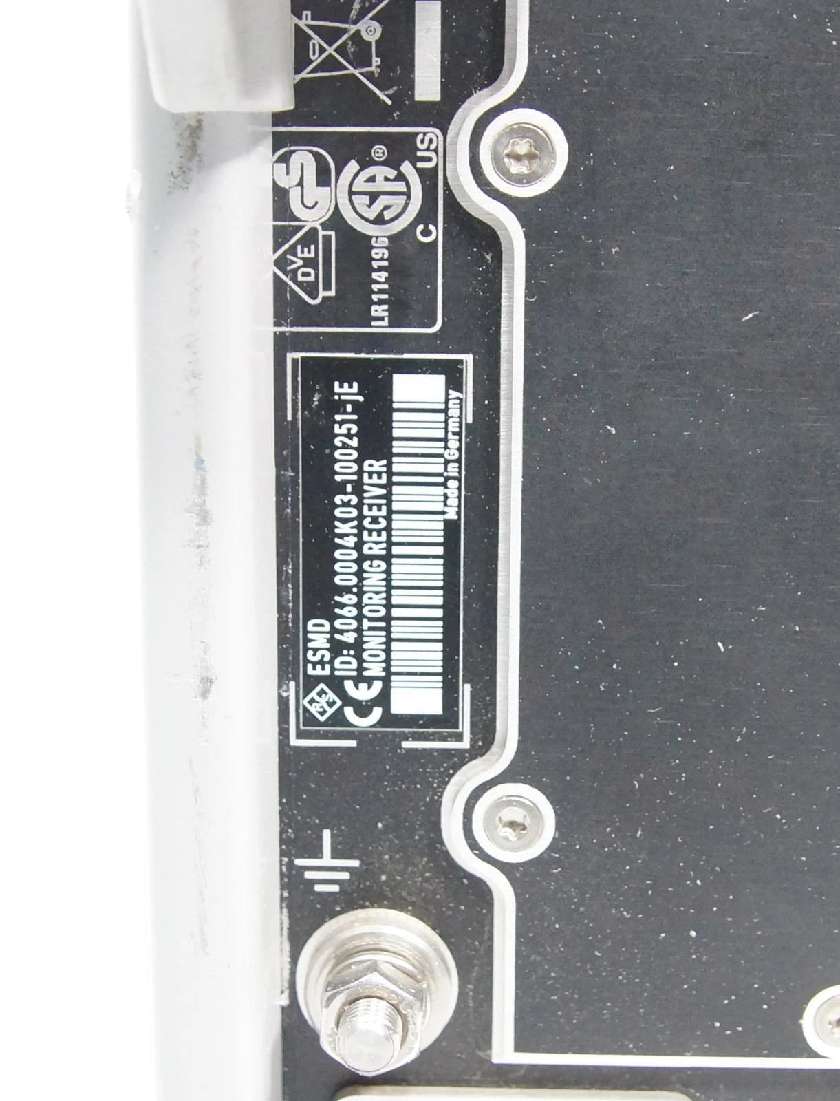 Rohde & Schwarz ESMD Wideband Monitoring Receiver Options PS DDC WB CALIBRATED