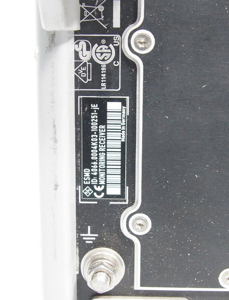 Rohde & Schwarz ESMD Wideband Monitoring Receiver Options PS DDC WB CALIBRATED