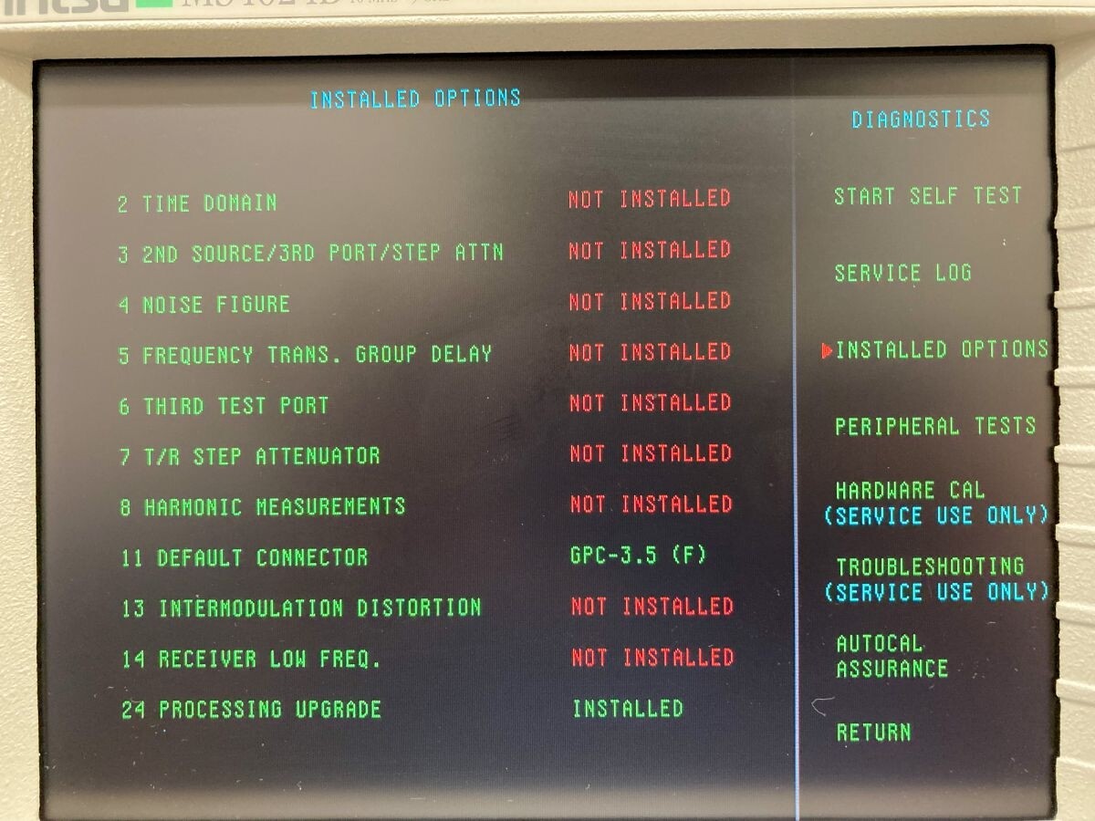 Anritsu MS4624B Vector Network Analyzer