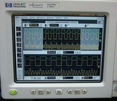 HP 54825A 500MHz 4CH 2GS/s Digital Oscilloscope