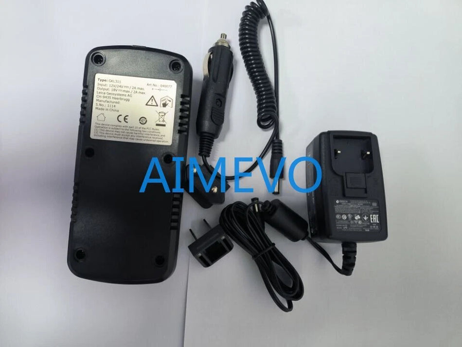 GKL311 Battery Charger for GEB211, GEB212, GEB221, GEB222, GEB241, GEB242, GEB331 Total Station & GPS NEW