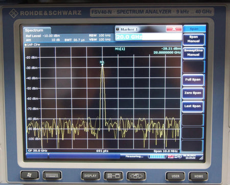 Agilent E8257D PSG 250kHz -20GHz Analog Signal Generator 1E1 1EH 520 UNT UNW UNX