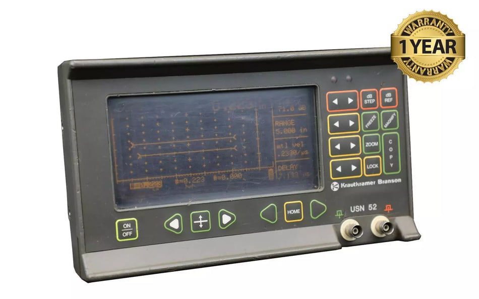 GE KrautKramer USN52 Ultrasonic Flaw Detector Thickness Gauge USN-52
