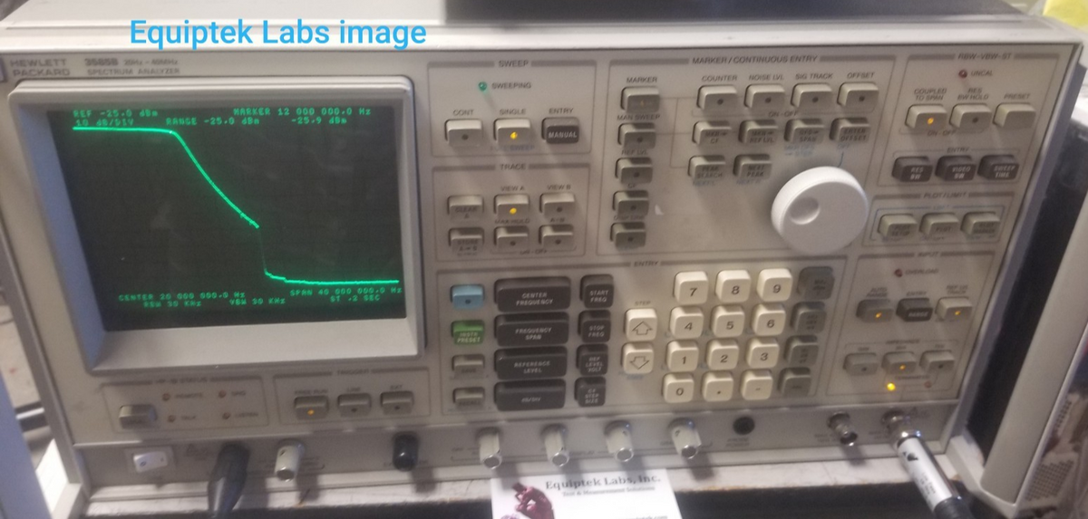 HP 3585B Spectrum Analyzer